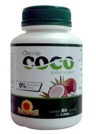 Óleo de coco - Sunflower- 60 caps
